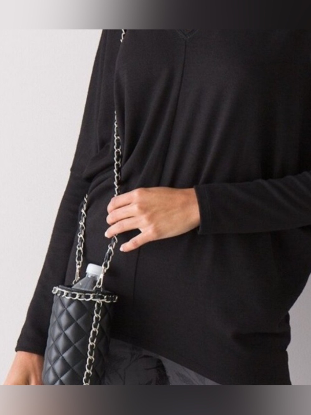 White House Black Market Crossbody Water Bottle Holder
